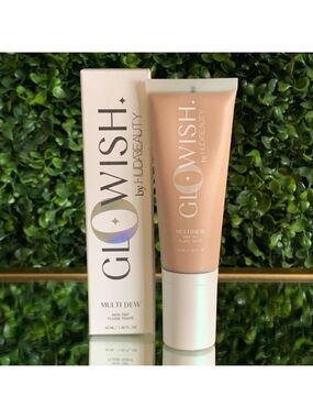 GloWish MEDIUM TAN 06 Multi Dew Skin Tint | NEW | HUDA Beauty Multidew